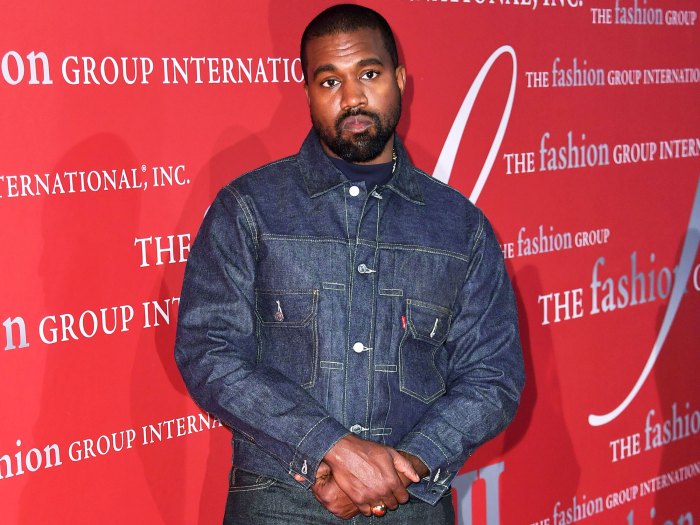 Kanye West Supports Estranged Wife Kim Kardashian Met Gala 2021 Look 2